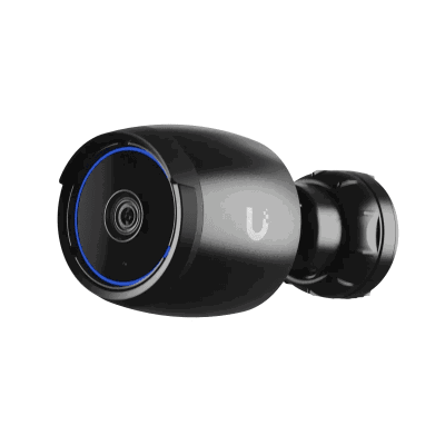 Cámara IP UniFi Bullet AI Resolución 2K (4MP) / IA Avanzada / Visión Nocturna IR 25 m / Micrófono Integrado / PoE / Exterior IP65 / Reconocimiento Facial y Placa / Protección Contra Manipulaciones