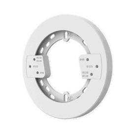 Placa de Montaje para camaras / Material Aluminio y Plástico / Peso 181g / Dimensiones ø140x12.2mm / Compatible con múltiples Accesorios