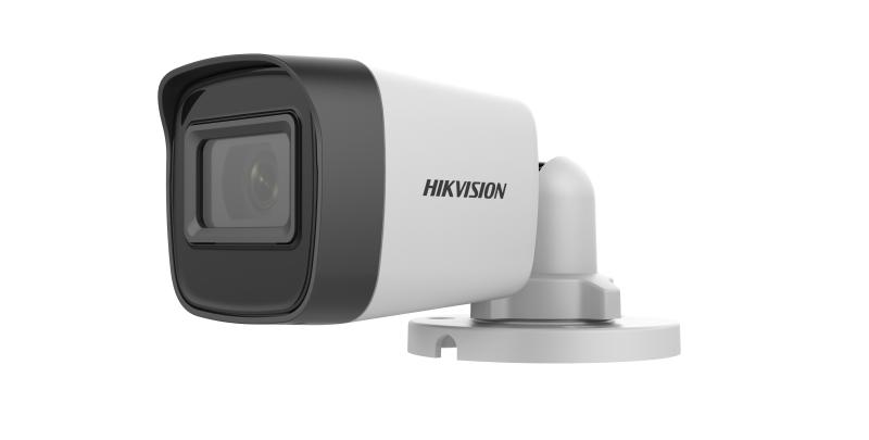 Hikvision Value Series DS-2CE16D0T-EXIF - Cámara de videovigilancia - bala - a prueba de polvo / impermeable - color (Día y noche) - 2 MP - 1080p - montaje M12 - focal fijado - compuesto, AHD, CVI, TVI - DC 12 V
