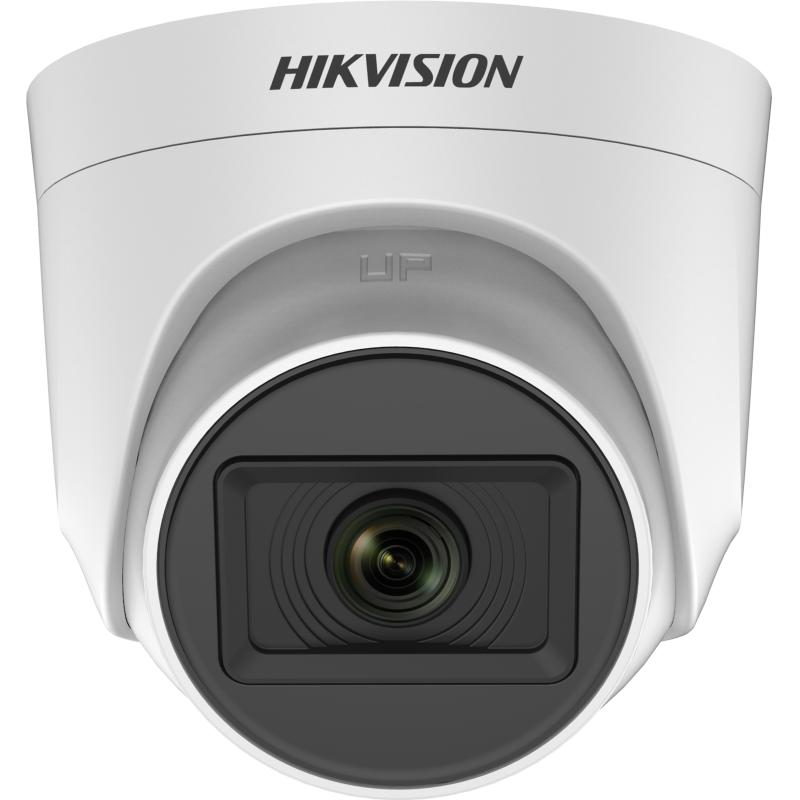 Hikvision Turbo HD Value Series DS-2CE76D0T-EXIPF - Cámara de videovigilancia - torreta - en interior - color (Día y noche) - 2 MP - 1080p - montaje M12 - focal fijado - compuesto, AHD, CVI, TVI - DC 12 V