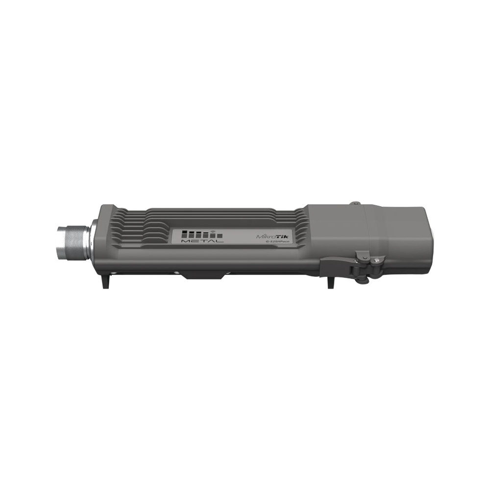 MikroTik Metal 52 ac - Punto de acceso inalámbrico - Wi-Fi - Banda doble - alimentación cc - 720 MHz - 215x60x38mm - RouterOS - Ram: 64MB