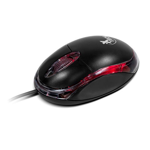 Mouse USB - Black - 3D Optical - Xtech