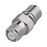 Adaptador de QMA (Quick Mate) Macho a Mini-UHF Hembra, Bronce Blanco /Oro /Teflón.