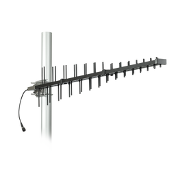 Antena LPDA de Alta Ganancia | ESPECIAL PARA AMPLIFICADORES DOBLE Y TRIPLE BANDA DE FRECUENCIA | 698-2700 MHz | 12.15 dBi