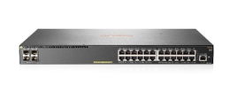HPE Aruba 2540 24G PoE+ 4SFP+ - Conmutador - Gestionado - 24 x 10/100/1000 (PoE+) + 4 x 10 Gigabit Ethernet / 1 Gigabit Ethernet SFP+ - sobremesa, montaje en rack, montaje en pared - PoE+ (370 W)