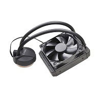 EVGA CLC 120 CL11 - Sistema de refrigeración líquida del procesador - (para: LGA1156, LGA1366, LGA1155, LGA2011, LGA1150, LGA2011-3, LGA1151, LGA2066) - cobre - 120 mm