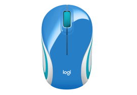 Logitech M187 - Ratón - óptico - 3 botones - inalámbrico - 2.4 GHz - receptor inalámbrico USB - azul Logitech M187 - Ratón - óptico - 3 botones - inalámbrico - 2.4 GHz - receptor inalámbrico USB - azul