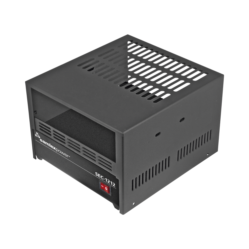 Desktop Power Supply Samlex 13.8 Vdc, 12 A with Cabinet for Kenwood Radio.