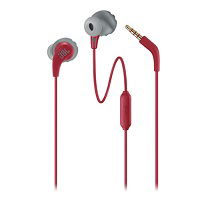 JBL Endurance RUN - Auriculares internos con micro - en oreja - cableado - conector de 3,5 mm - rojo