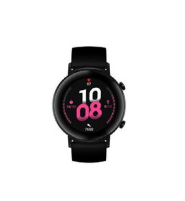 Huawei Watch GT 2 - Sport - 42 mm - acero inoxidable negro - reloj inteligente con correa - fluoroelastómero - negro noche - tamaño de la muñeca: 130-200 mm - pantalla luminosa 1.2 Huawei Watch GT 2 - Sport - 42 mm - acero inoxidable negro - reloj inteligente con correa - fluoroelastómero - negro noche - tamaño de la muñeca: 130-200 mm - pantalla luminosa 1.2