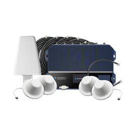 KIT de Amplificador de Señal Celular, ENTERPRISE 4300 | Mejora la Señal Celular de todos los Operadores | Cubre áreas de hasta 9200 metros cuadrados