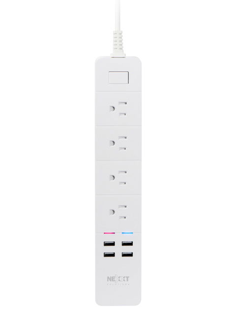 Nexxt - Solutions Connectivity - wireless 4 outlet - Conexión Wi-Fi - 4 toma corriente - 4 puertos USB de carga - Compatible con Amazon Alexa y Google Asistant - 1875W de potencia máxim Nexxt - Solutions Connectivity - wireless 4 outlet - Conexión Wi-Fi - 4 toma corriente - 4 puertos USB de carga - Compatible con Amazon Alexa y Google Asistant - 1875W de potencia máxim