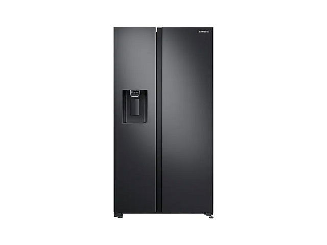 Samsung RS5300T RS27T5200B1 - Frigorífico/congelador - side-by-side con dispensador de agua, dispensador de hielo - ancho: 91.2 cm - fondo: 85.1 cm - alto: 178 cm - 802 litros - negro ceniza