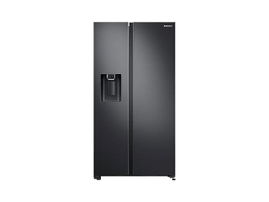 Samsung RS5300T RS27T5200B1 - Frigorífico/congelador - side-by-side con dispensador de agua, dispensador de hielo - ancho: 91.2 cm - fondo: 85.1 cm - alto: 178 cm - 802 litros - negro ceniza