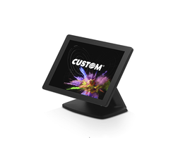 Custom PCPOS PATH15 - Todo en uno - 1 x Celeron J1900 / hasta 2.42 GHz - RAM 4 GB - SSD 128 GB - HD Graphics - Win 10 IoT, 64 bits - monitor: LCD 15