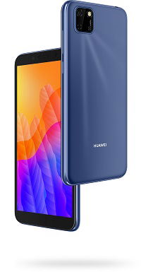 Huawei Y5p - Smartphone - HMS - 32 GB - Phantom Blue - Touch - Dual SIM