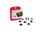 HyperX Keyboard Accessory Pudding ABS Keycaps Black / White