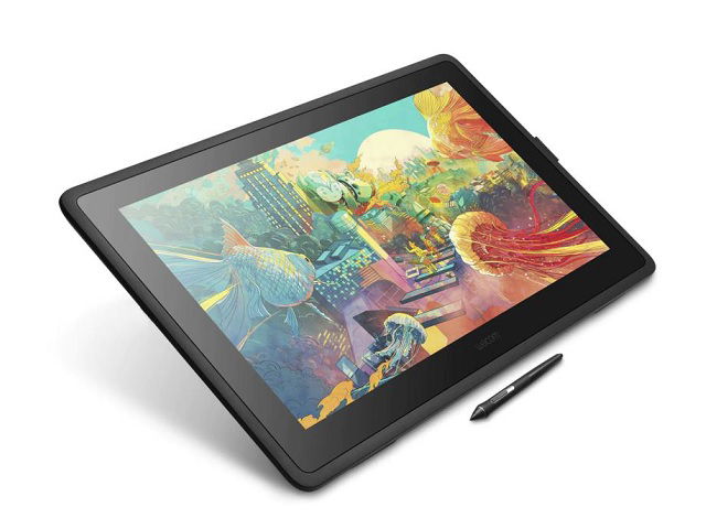 Wacom Cintiq 22 - Digitalizador con display LCD - diestro y zurdo - 47.6 x 26.8 cm - electromagnético - cableado - HDMI, USB 2.0