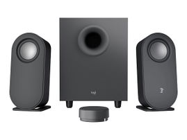 Logitech Z407 - Sistema de altavoces - para PC - canal 2.1 - inalámbrico - Bluetooth - USB - 40 vatios (Total)