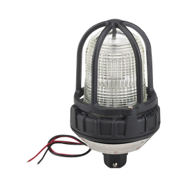 Luz estroboscópica para ubicaciónes peligrosas,  montaje tipo tubo, 12-24Vcd, magenta