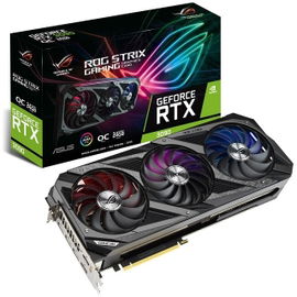 ASUS ROG-STRIX-RTX3090-O24G-GAMING - OC Edition - tarjeta gráfica - GF RTX 3090 - 24 GB GDDR6X - PCIe 4.0 - 2 x HDMI, 3 x DisplayPort