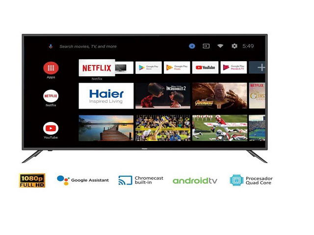 Haier - LED-backlit LCD flat panel display - Smart TV - 58 Haier - LED-backlit LCD flat panel display - Smart TV - 58