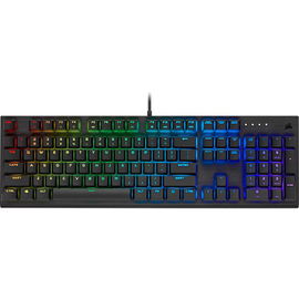 Corsair Memory - Keyboard - Wired - Spanish - USB - Ergonomic Design - All black