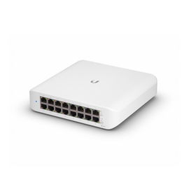 Ubiquiti UniFi Switch Lite USW-Lite-16-POE - Conmutador - Gestionado - 16 x 10/100/1000 (8 PoE+) - sobremesa, montaje en pared - PoE+ (45 W) Ubiquiti UniFi Switch Lite USW-Lite-16-POE - Conmutador - Gestionado - 16 x 10/100/1000 (8 PoE+) - sobremesa, montaje en pared - PoE+ (45 W)