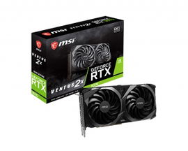 MSI GeForce RTX 3070 VENTUS 2X OC - Tarjeta gráfica - GF RTX 3070 - 8 GB GDDR6 - PCIe 4.0 - HDMI, 3 x DisplayPort