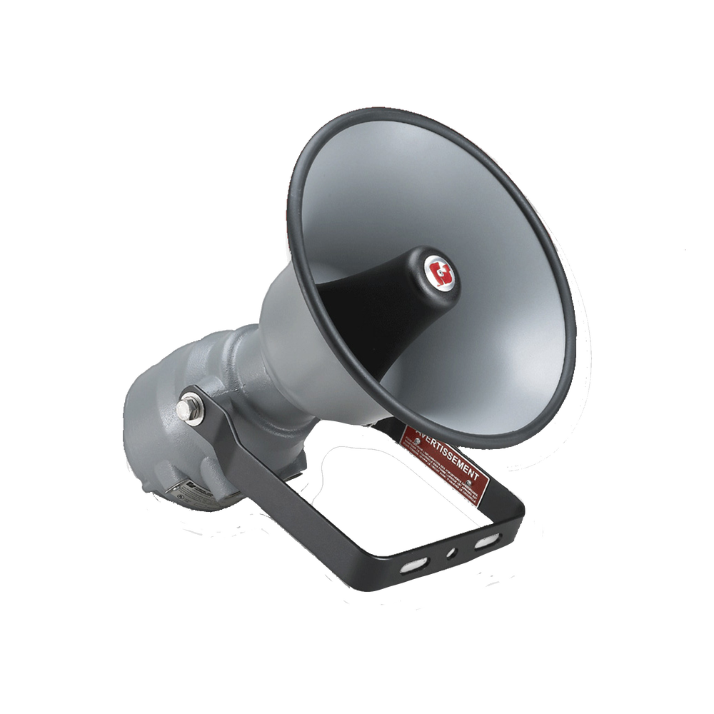 Altavoz amplificado Selectone 30W, a prueba de explosiones, 24Vca/cd, gris