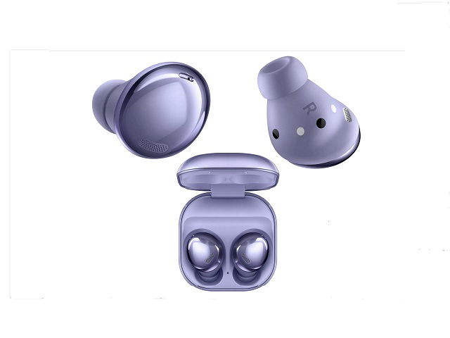 Samsung Galaxy Buds Pro - Auriculares inalámbricos con micro - en oreja - Bluetooth - cancelación de sonido activo - violeta fantasmal