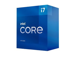 Intel Core i7 11700 - 2.5 GHz - 8 núcleos - 16 hilos - 16 MB caché - LGA1200 Socket - Caja