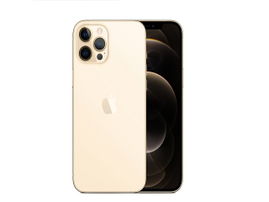 Apple iPhone 12 Pro Max - Teléfono inteligente - 5G - LAA / 5G NR FR1 / EDGE / HSPA+ / DC-HSDPA / VoLTE / FDD-LTE / TDD-LTE / VoWiFi / LTE gigabit - iOS - 128 GB - Oro - Toque