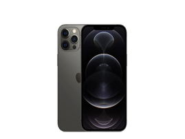 Apple iPhone 12 Pro Max - Teléfono inteligente - 5G - LAA / 5G NR FR1 / EDGE / HSPA+ / DC-HSDPA / VoLTE / FDD-LTE / TDD-LTE / VoWiFi / LTE gigabit - iOS - 128 GB - Grafito - Toque