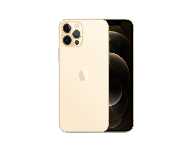 Apple iPhone 12 Pro - Teléfono inteligente - 5G - LAA / 5G NR FR1 / EDGE / HSPA+ / DC-HSDPA / VoLTE / FDD-LTE / TDD-LTE / VoWiFi / LTE gigabit - iOS - 256 GB - Oro - Toque