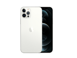 Apple iPhone 12 Pro Max - Teléfono inteligente - 5G - LAA / 5G NR FR1 / EDGE / HSPA+ / DC-HSDPA / VoLTE / FDD-LTE / TDD-LTE / VoWiFi / LTE gigabit - iOS - 256 GB - Plateado elegante / Plata - Toque