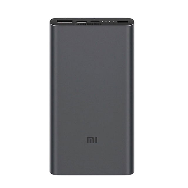 Xiaomi Mi - Power bank - 1000 mAh - 18 Watt - Lithium polymer - Black - Para Universal - Fast Charge Xiaomi Mi - Power bank - 1000 mAh - 18 Watt - Lithium polymer - Black - Para Universal - Fast Charge