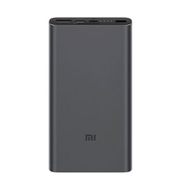 Xiaomi Mi - Power bank - 1000 mAh - 18 Watt - Lithium polymer - Black - Para Universal - Fast Charge