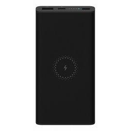 Xiaomi - Wireless power bank - 1000 mAh - 10 Watt - Lithium - Black - Para Universal - Essential Black