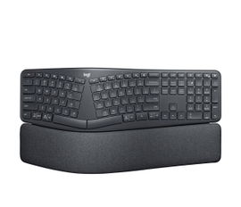 Logitech ERGO K860 - Teclado - inalámbrico - 2.4 GHz, Bluetooth 5.0 - grafito Logitech ERGO K860 - Teclado - inalámbrico - 2.4 GHz, Bluetooth 5.0 - grafito
