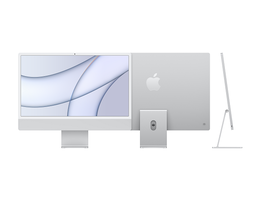 Apple iMac with 4.5K Retina display - Todo en uno - M1 hasta - RAM 8 GB - SSD 256 GB - M1 7-core GPU - Bluetooth 5.0, 802.11a/b/g/n/ac/ax - macOS Monterey 12.0 - monitor: LED 24