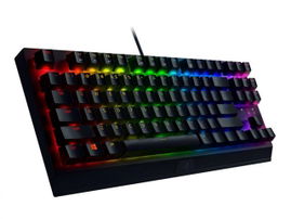 Razer BlackWidow V3 Tenkeyless - Teclado - retroiluminación - USB - EE. UU. - interruptor: Razer Yellow