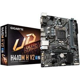 Gigabyte - H410M H - Motherboard - Micro ATX - LGA1200 Socket - Intel H470 - para Celeron / para Core i3 / para Core i5 / para Core i7 / para Core i9 - Intel HD Graphics - None