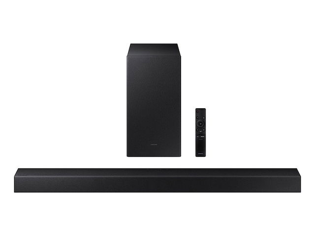 Samsung HW-A450 - Sistema de barra de sonido - canal 2.1 - inalámbrico - Bluetooth - 300 vatios (Total) - negro Samsung HW-A450 - Sistema de barra de sonido - canal 2.1 - inalámbrico - Bluetooth - 300 vatios (Total) - negro