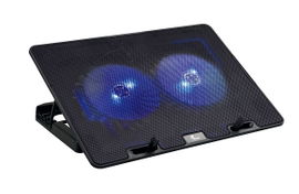 Base de enfriamiento para computadora portátil hasta 15,6 pulgadas con alimentación USB 