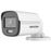 Hikvision Turbo HD with ColorVu DS-2CE10DF0T-PF - Cámara de videovigilancia - bala - resistente al polvo/resistente al agua - color (Día y noche) - 2 MP - 1080p - montaje M12 - focal fijado - con cable - compuesto, AHD, CVI, TVI - DC 12 V