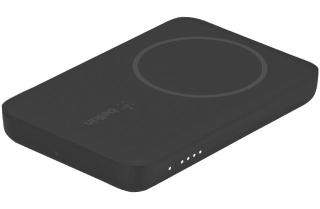 Belkin - Cargador portátil - 2500 mAh - 7.5 vatios (MagSafe) - negro