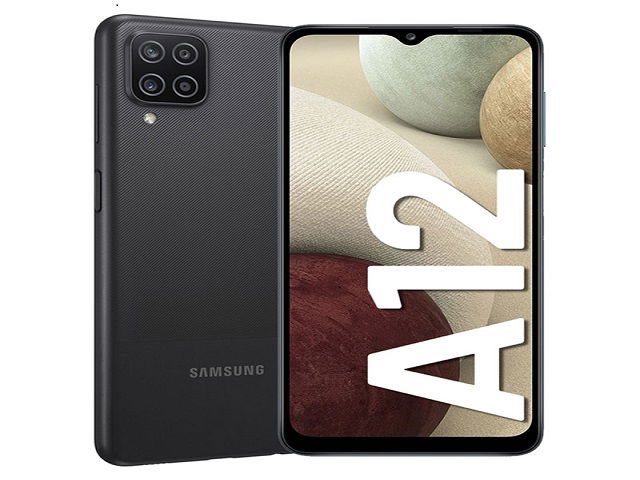 Samsung Galaxy A12 - 4G smartphone - SIM doble - RAM 4 GB / Memoria interna 64 GB - microSD slot - pantalla LCD - 6.5 Samsung Galaxy A12 - 4G smartphone - SIM doble - RAM 4 GB / Memoria interna 64 GB - microSD slot - pantalla LCD - 6.5