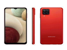 Samsung Galaxy A12 - 4G smartphone - SIM doble - RAM 4 GB / Memoria interna 64 GB - microSD slot - pantalla LCD - 6.5