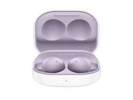 Samsung Galaxy Buds2 - Auriculares inalámbricos con micro - en oreja - Bluetooth - cancelación de sonido activo - lavanda Samsung Galaxy Buds2 - Auriculares inalámbricos con micro - en oreja - Bluetooth - cancelación de sonido activo - lavanda